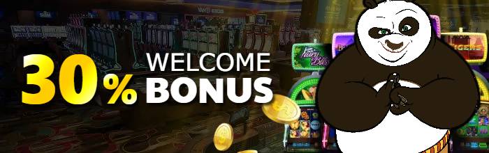 30% New Member Bonus is available for new players upon first time deposit.